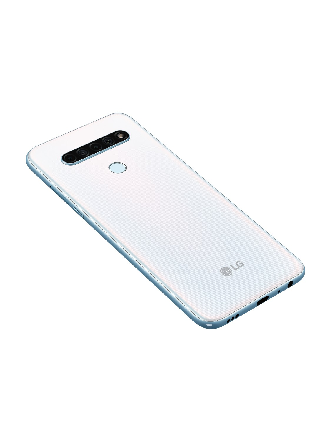 Móvil - LG K61, Blanco, 128 GB, 4 GB, 6.53 " Full HD+, Octa-Core Mediatek MT6765, 4000 mAh, Android