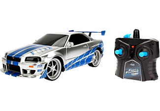 JADA TOYS Fast & Furious RC Nissan Skyline GTR - Giocattolo RC (Multicolore)