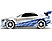 JADA TOYS Fast & Furious RC Nissan Skyline GTR - Giocattolo RC (Multicolore)