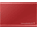 SAMSUNG T7 Hordozható SSD, 2 TB, USB 3.2, metál piros (MU-PC2T0R)