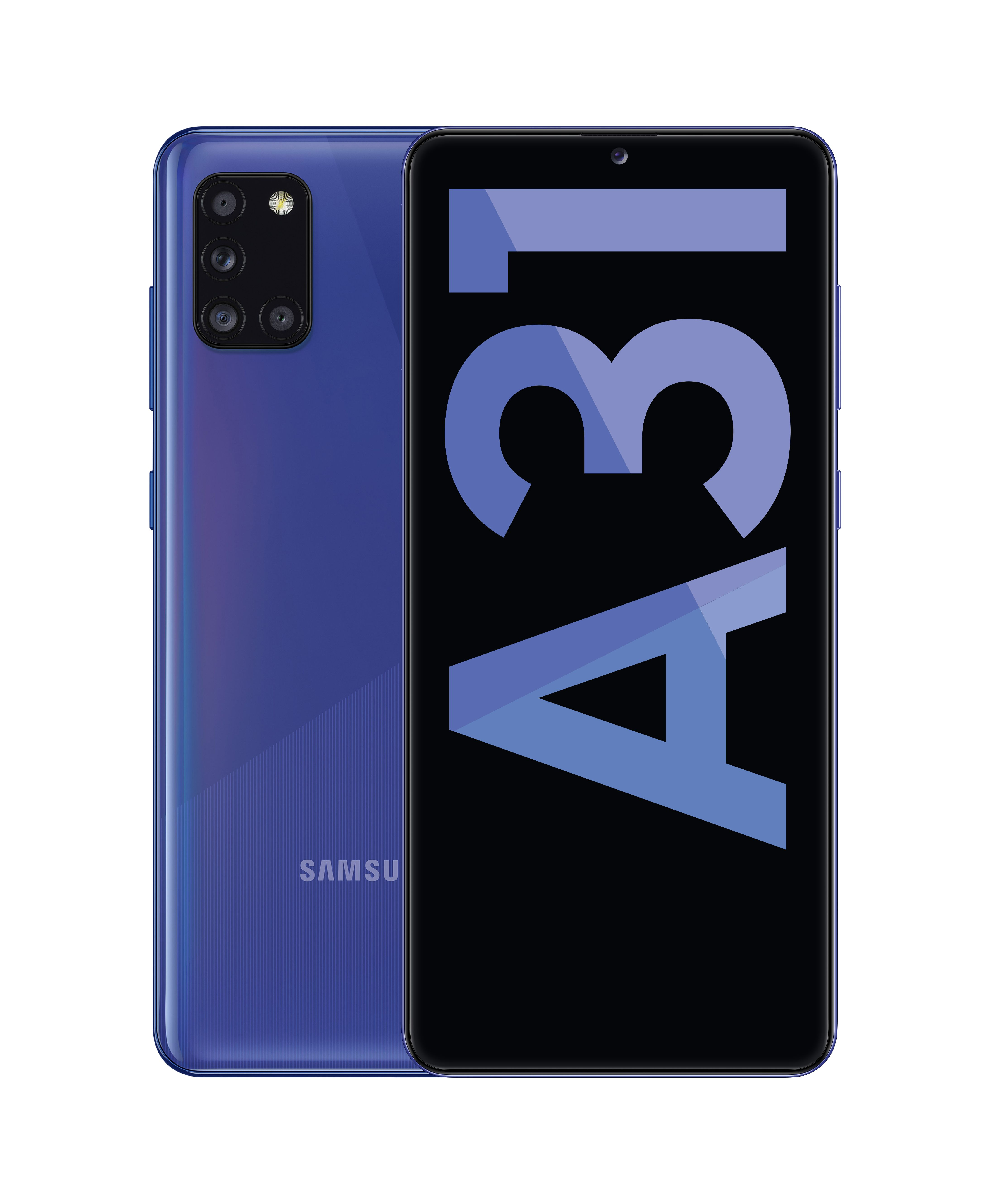 REACONDICIONADO Seminuevo(*) Móvil - Samsung Galaxy A31, Azul, 128 GB, 4 GB, 6.4" Full HD+, Octa-core MT6768, 5000 mAh, Android