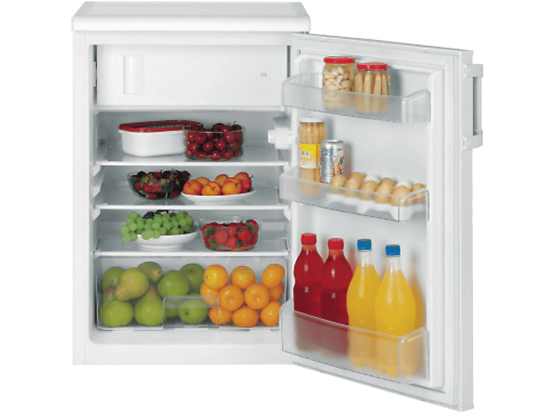 Elektra Bregenz KTS 1145-3 Kühlschrank (E, 840 mm hoch, Weiß, 114 l)
