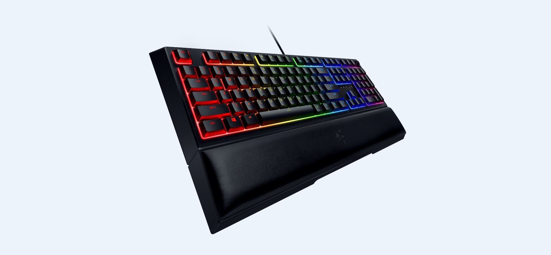 RAZER Ornata V2, Gaming Tastatur, Mecha-Membran, Razer Mecha-Membran, kabelgebunden, Schwarz