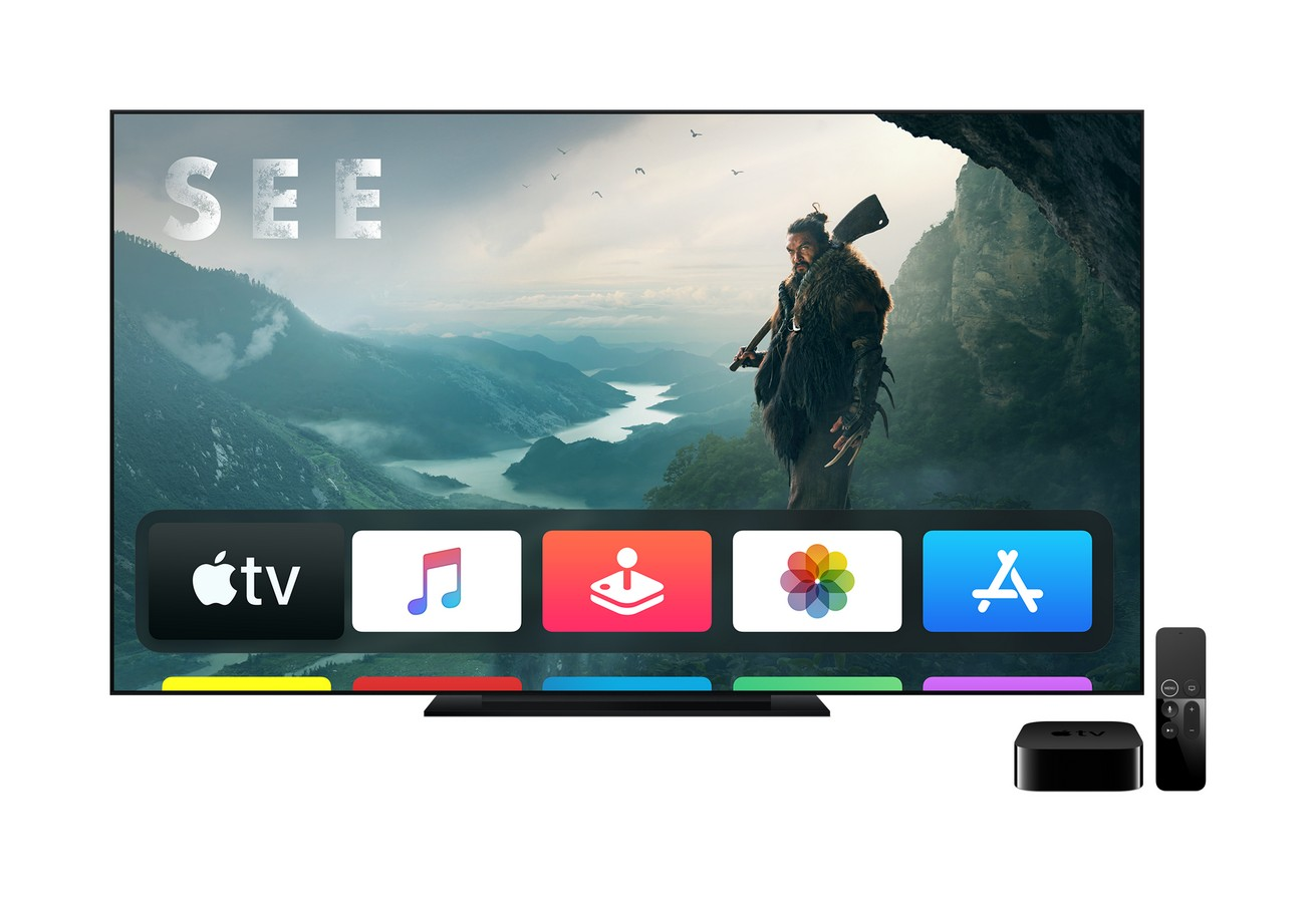 Reproductor multimedia - Apple TV (4ª Generación), 32GB, Mando Siri remote, WiFi, iTunes Store