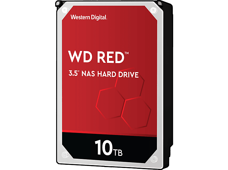 WD Red Pro NAS Festplatte 10TB - 7200 U/min SATA 6Gb/s Für NAS Systeme