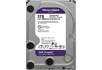 WD Purple™ Festplatte Bulk, 3 TB HDD SATA 6 Gbps, 3,5 Zoll, intern