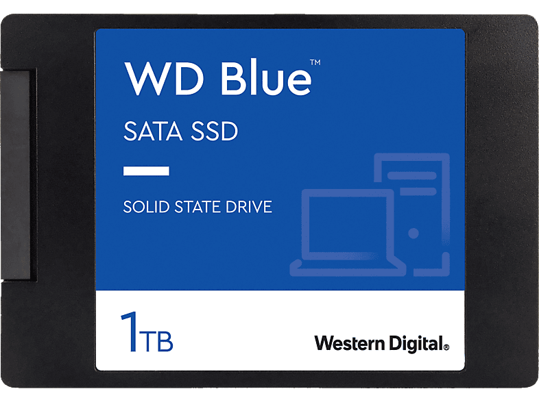 TB SSD 6 2,5 WD Zoll, Gbps, 3D intern Bulk, Blue™ 1 SATA Speicher