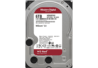 WD Red™ NAS-Festplatte Bulk, 6 TB HDD SATA 6 Gbps, 3,5 Zoll, intern
