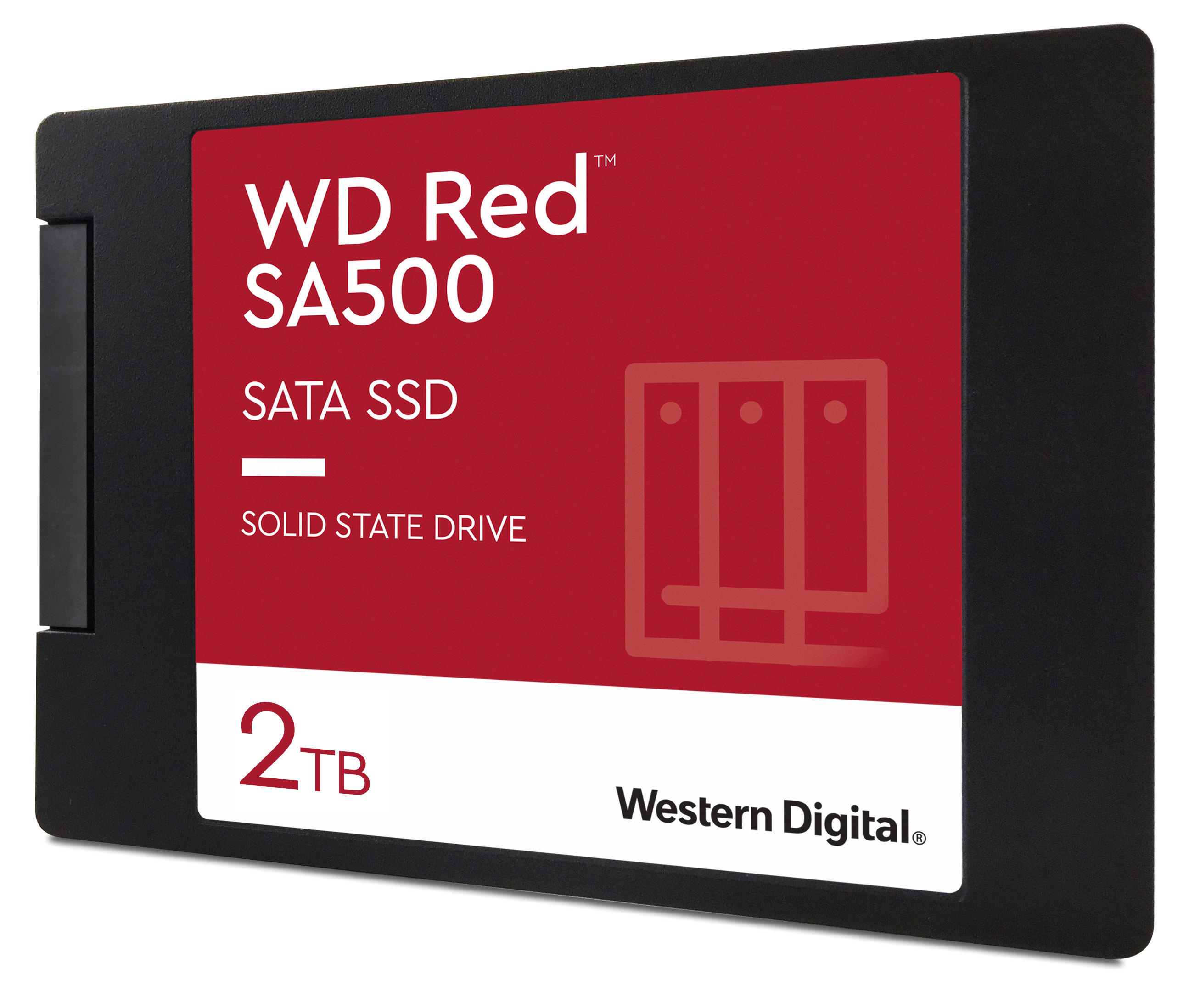 WD Red™  SA500 Festplatte, 2 TB SSD SATA 6 Gbps, 2,5 Zoll, intern