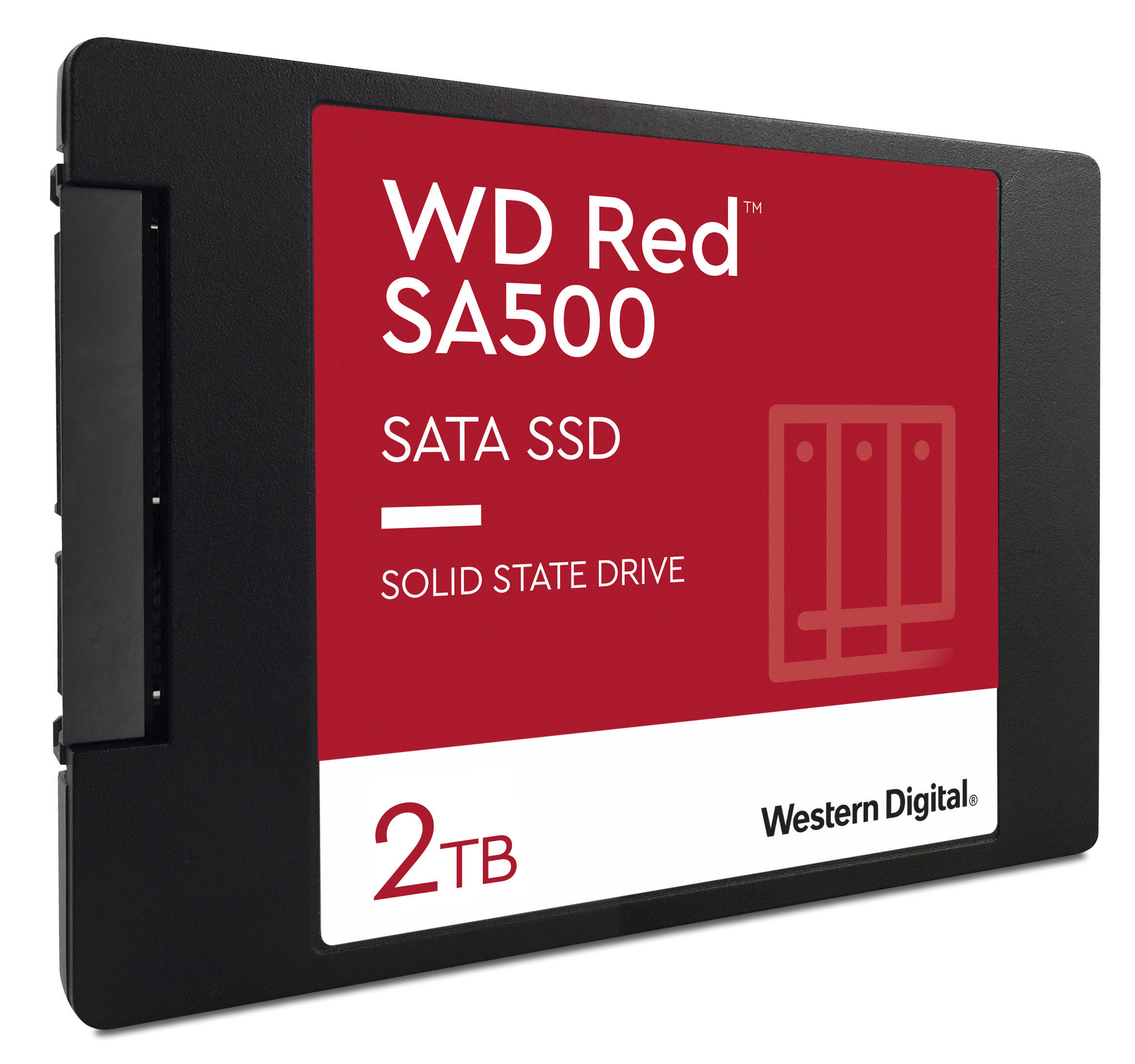 WD Red™  SA500 Festplatte, 2 TB SSD SATA 6 Gbps, 2,5 Zoll, intern