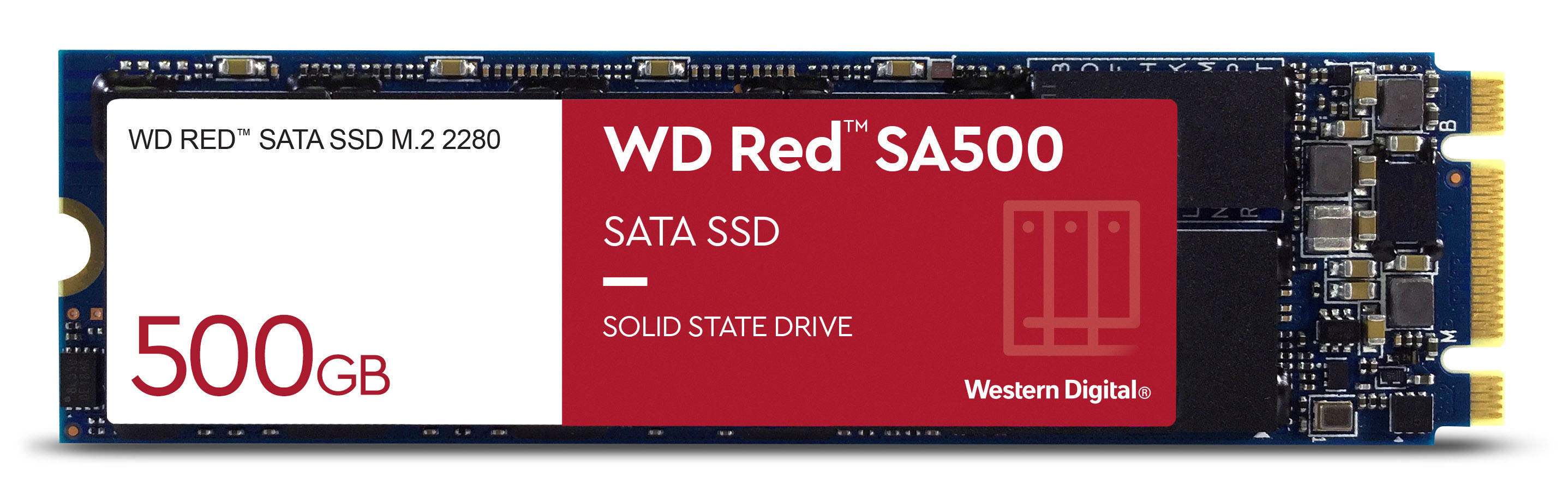 SSD Red™ WD Retail, intern 500 GB SA500 via SATA, Speicher M.2