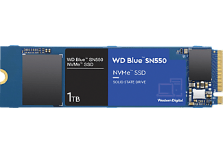 WD Blue™ SN550 NVMe SSD Festplatte, 1 TB SSD M.2 via PCIe, intern