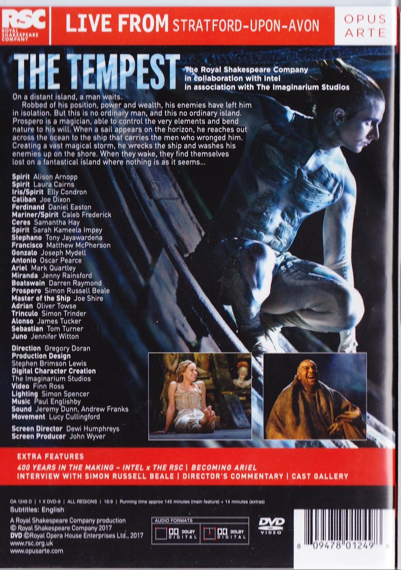 The Tempest DVD