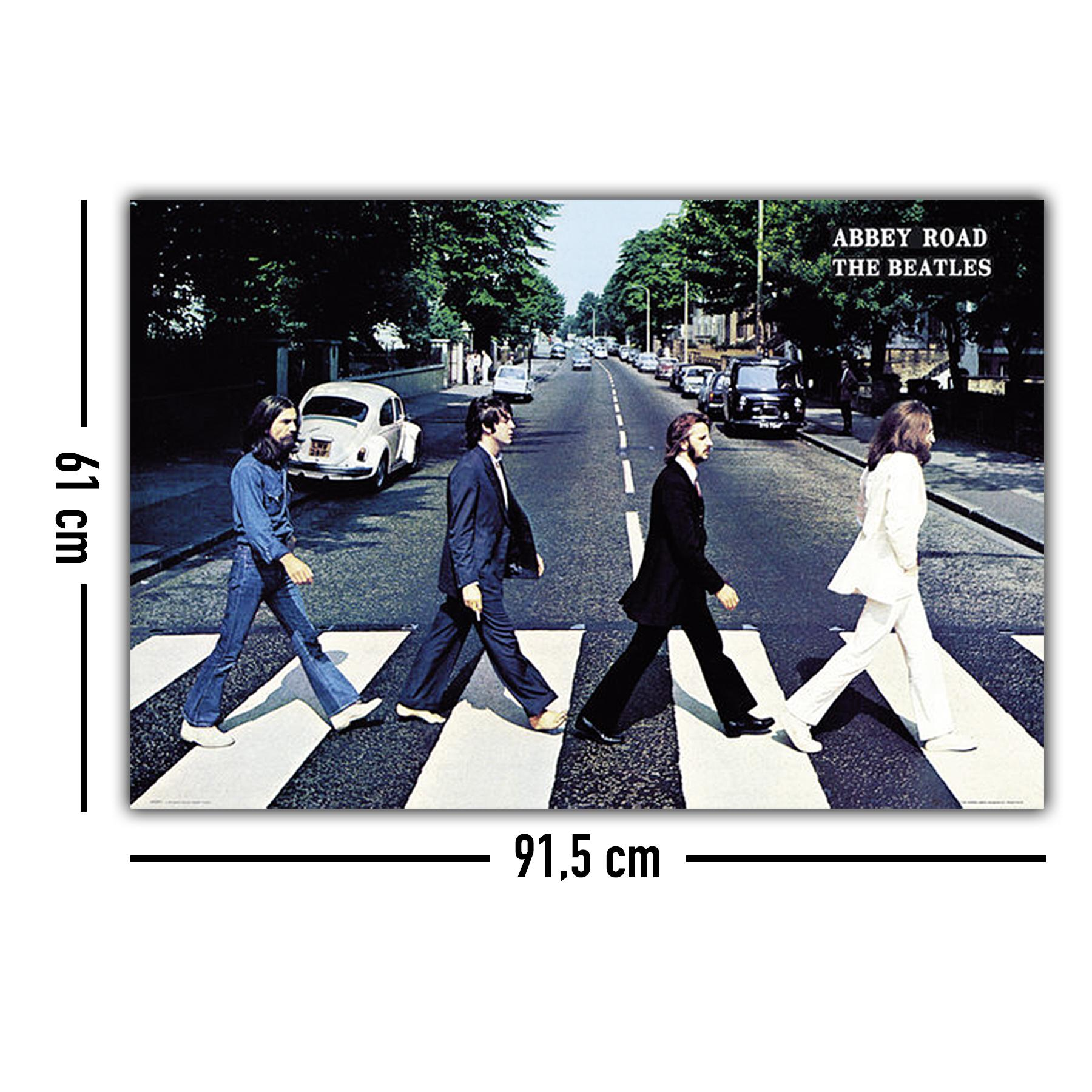Poster Poster EYE Road Großformatige GB Beatles Abbey