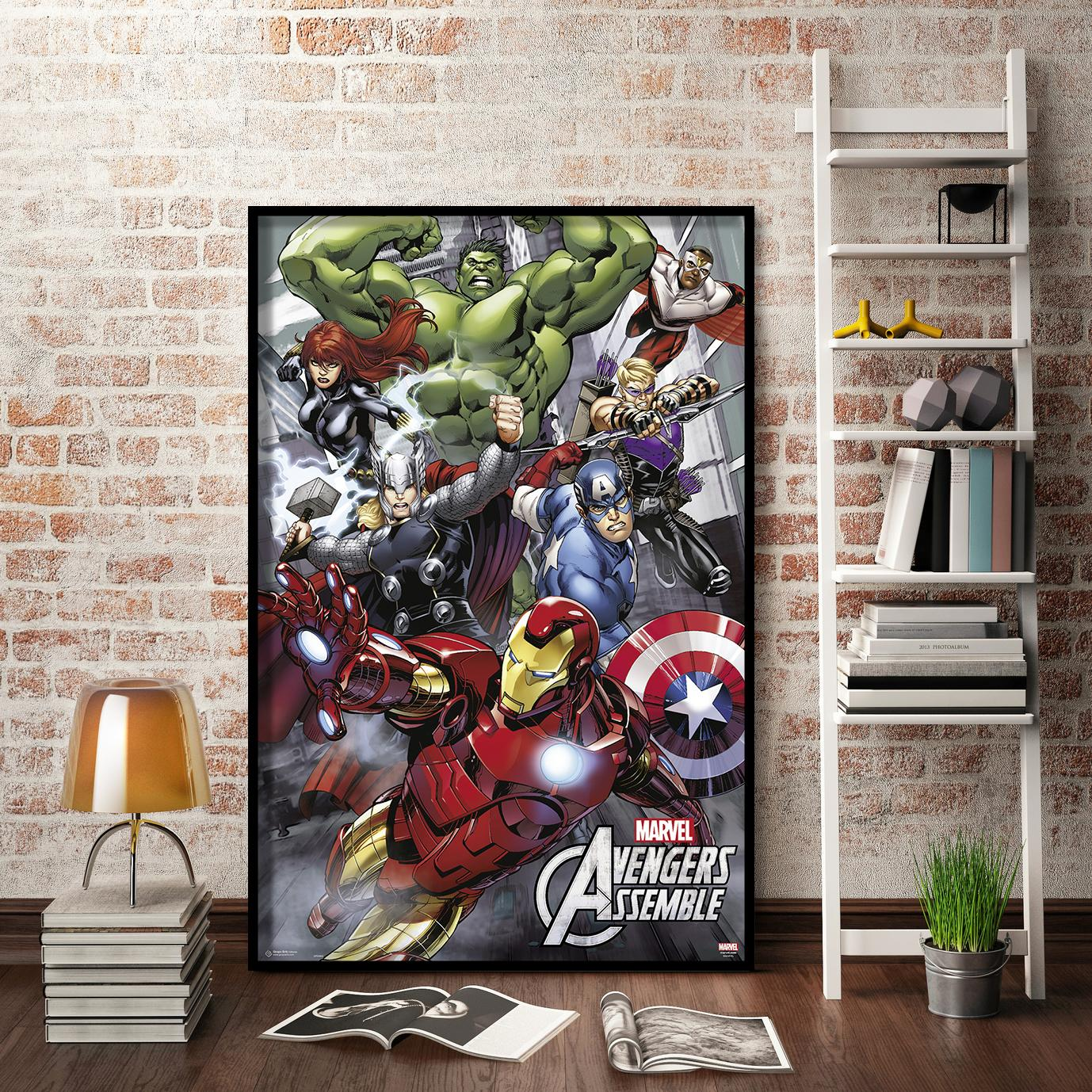 Avengers The GRUPO Poster EDITORES ERIK Comics Marvel