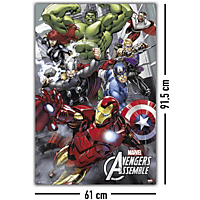 GRUPO ERIK EDITORES The Avengers Marvel Comics Poster