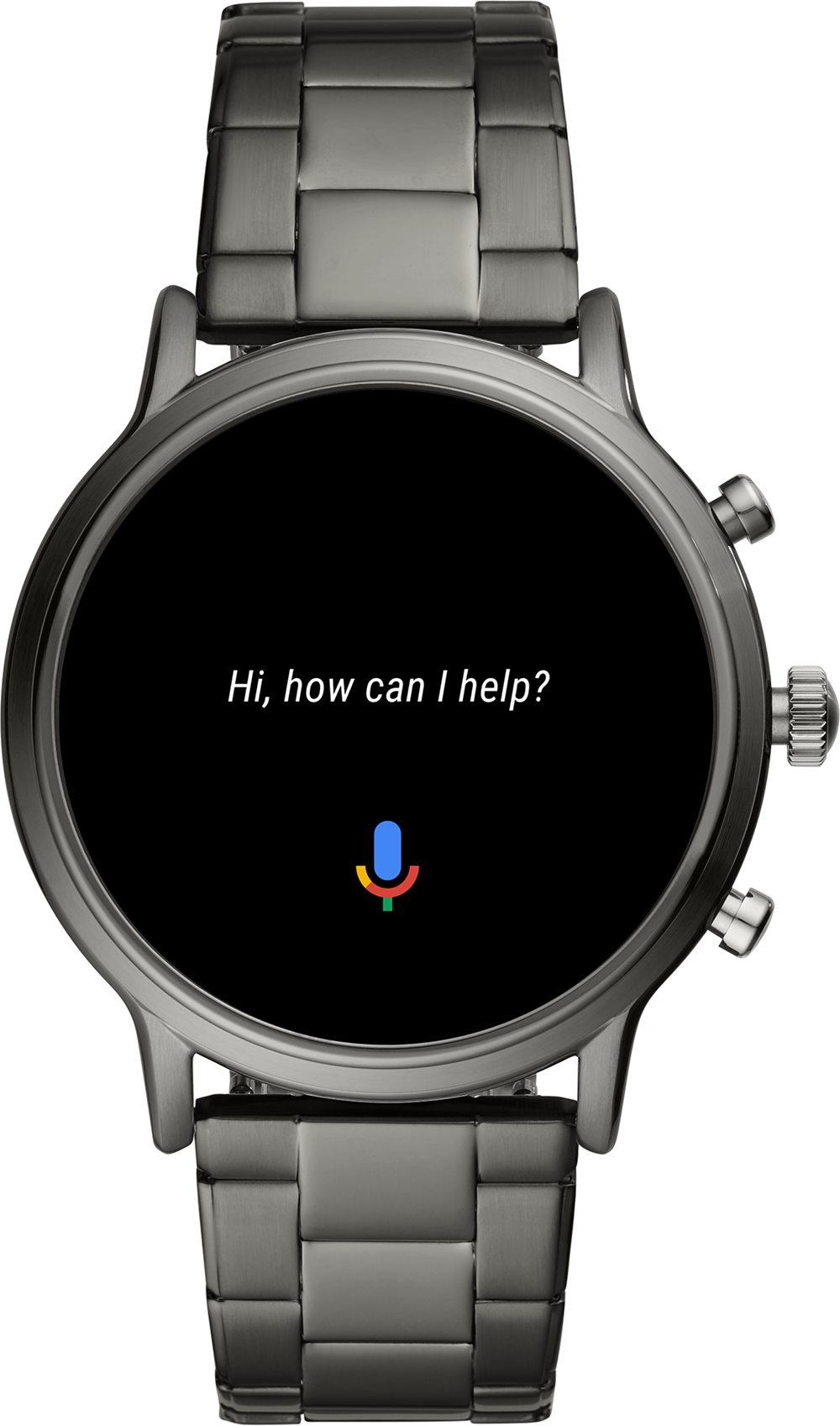 FOSSIL Gen 5 Touchscreen Smartwatch Carlyle 44 mm Grijs/Roestvrij staal
