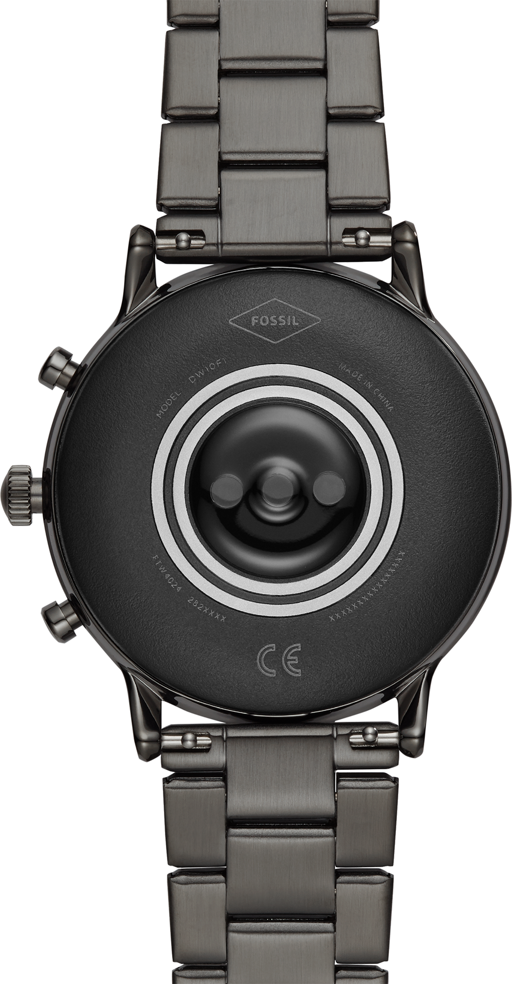 FOSSIL Gen 5 Touchscreen Smartwatch Carlyle 44 mm Grijs/Roestvrij staal