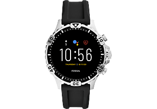 FOSSIL Gen 5 Touchscreen Smartwatch Garrett 46 mm Zwart/Siliconen