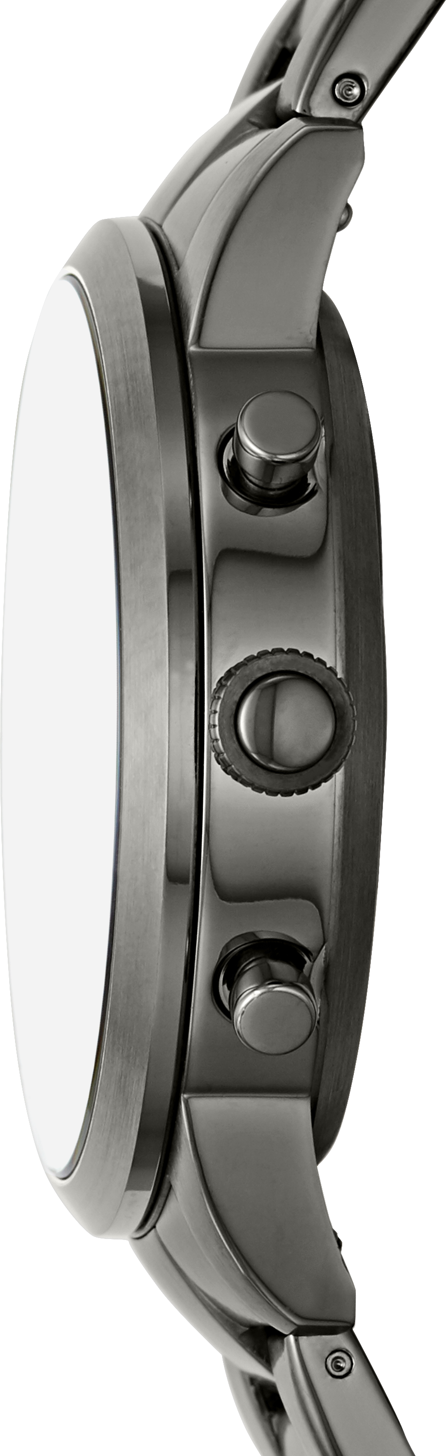 FOSSIL Hybrid HR Smartwatch Collider 42 mm Grijs/Roestvrij staal