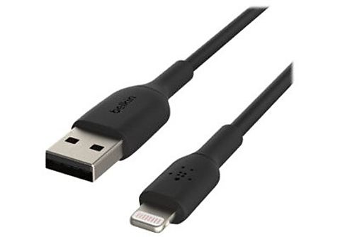 BELKIN USB-kabel - Lightning 15 cm Zwart (CAA001bt0MBK)