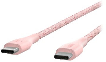 BELKIN Câble USB-C - USB-C 1 m Rose (F8J241bt04-BLK)