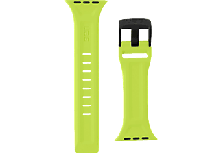 UAG Apple Watch Scout Strap (44/42 mm) - Bracelet (Néon vert/Noir)