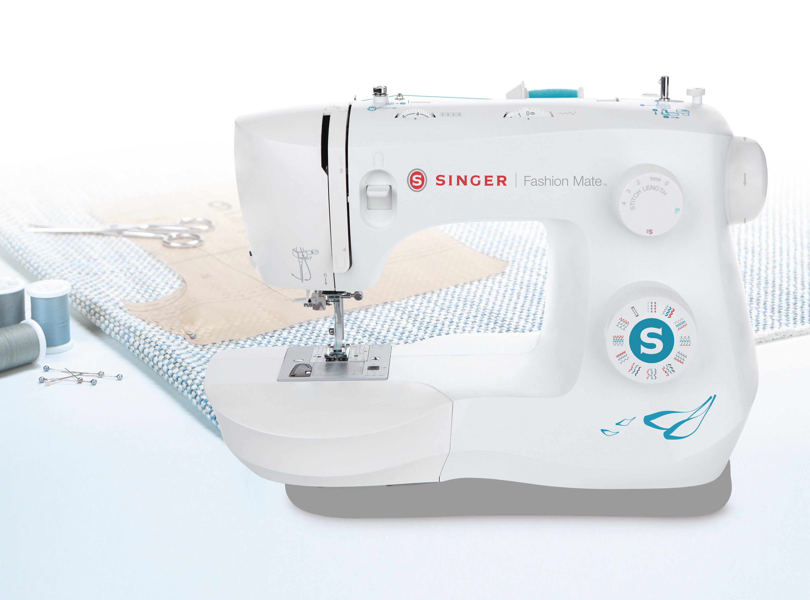 SINGER Fashion Mate 3342 Freiarm-Nähmaschine 
