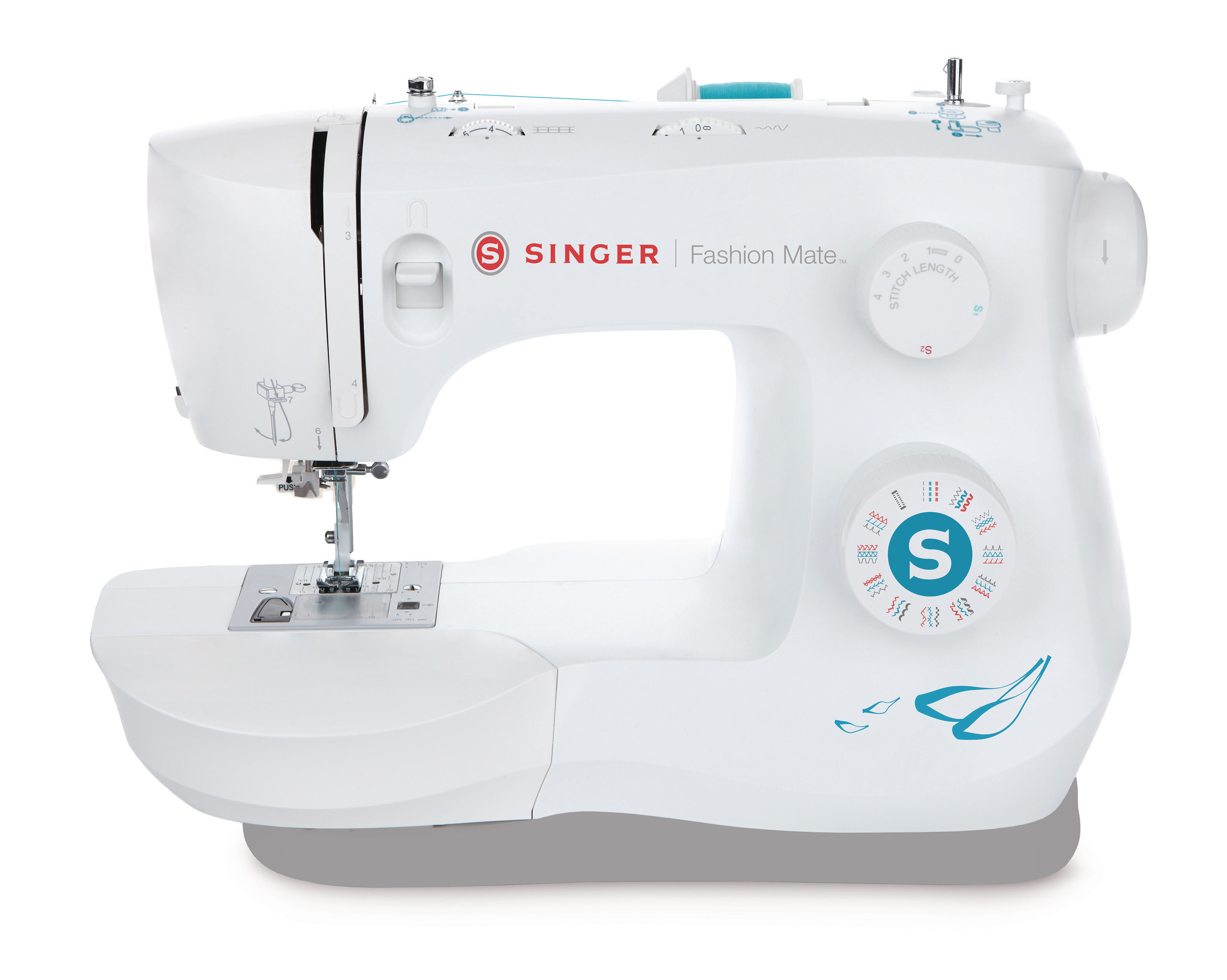 SINGER Fashion Mate 3342 Freiarm-Nähmaschine 