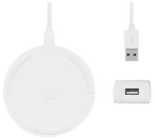 BELKIN Station de charge sans fil Blanc (WIA001vfBK)