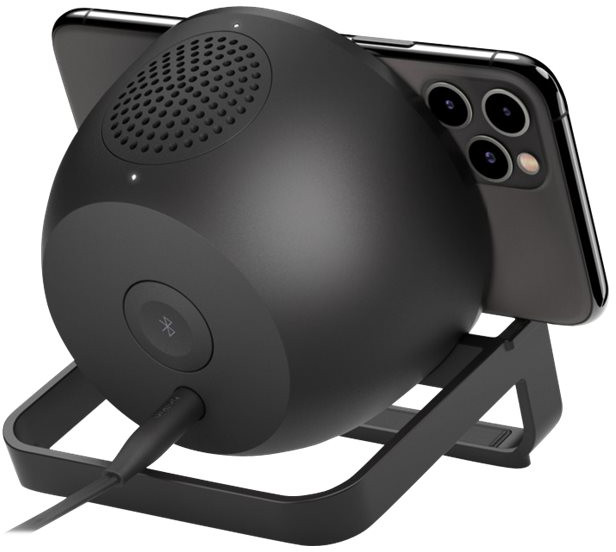 BELKIN Chargeur sans fil avec haut-parleur Bluetooth Noir (AUF001vfBK)