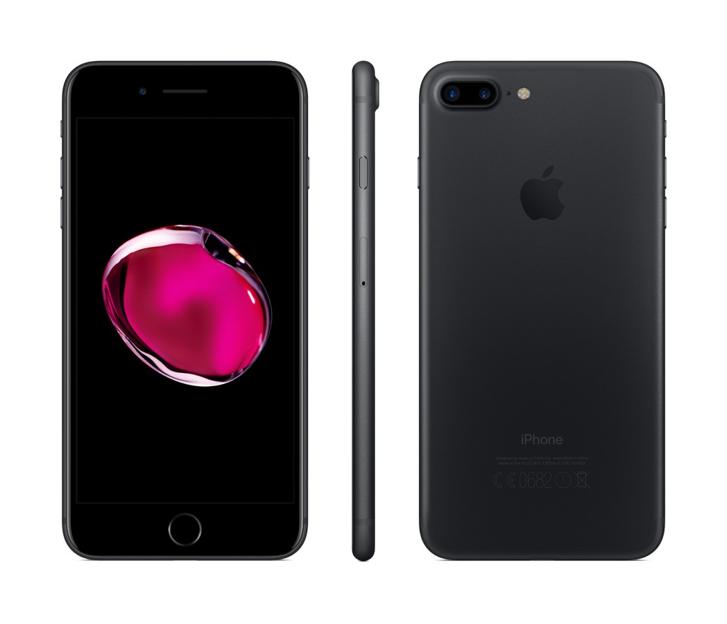 Apple iPhone 7 Plus, Negro, 32 GB, 3 GB RAM, 5.5" Retina HD, Chip A10 Fusion, iOS