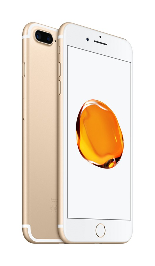 Apple iPhone 7 Plus, Dorado, 32 GB, 3 GB RAM, 5.5" Retina HD, Chip A10 Fusion, iOS