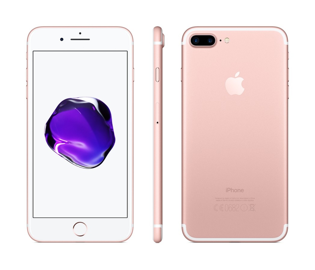 Apple iPhone 7 PLUS de 32GB, pantalla Retina HD de 5.5" y doble , Rosa dorado