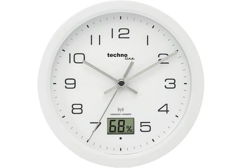 Technotrade Funk Badezimmer Uhr mit Saugnäpfen Aluminium 190x190x58mm für  8,50€ inkl.