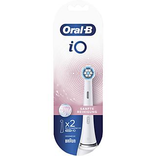 ORAL-B iO Soft 2er - Aufsteckbürsten (Weiss)