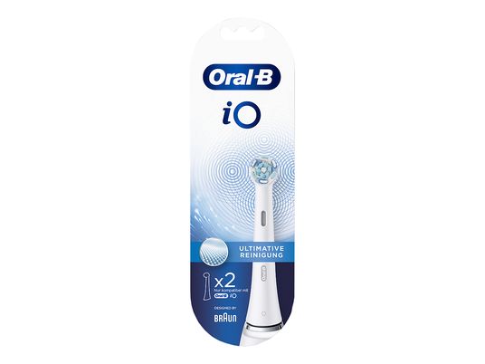 ORAL-B iO Ultimate Cleaning (2 pièces) - Têtes de brosse (Blanc)