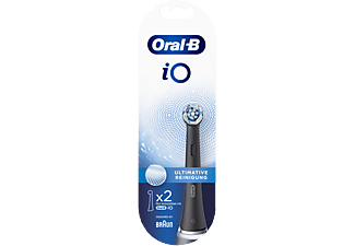 ORAL-B iO Ultimate Cleaning (2 pz) - Testine (Nero)