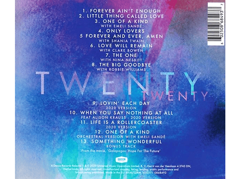 Thumbnail - Ronan Keating - Twenty (CD)