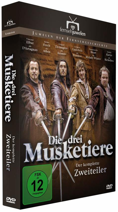 Zweiteiler Musketiere-Der drei komplette Die DVD