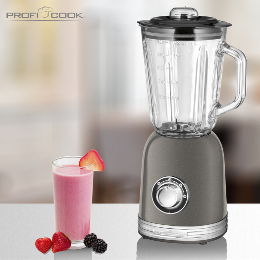 PROFICOOK PC-UM 1195 Standmixer Anthrazit (800 Watt)