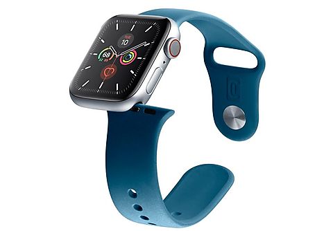 Correa - CellularLine URBANAPPWATCH4244B, Para Apple Watch, 42- 44 mm, Enganche magnético, Azul