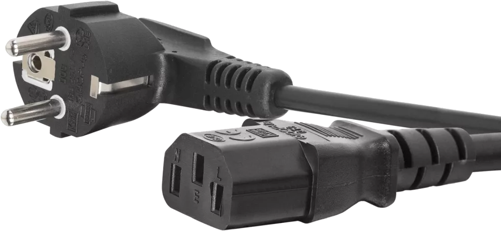 DELIGHT 20160 hálózati tápkábel, 1,5 m