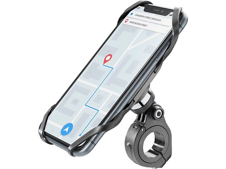 CELLULARLINE Support de vélo pour smartphone 6,5" Noir (BIKEHOLDERPROK)