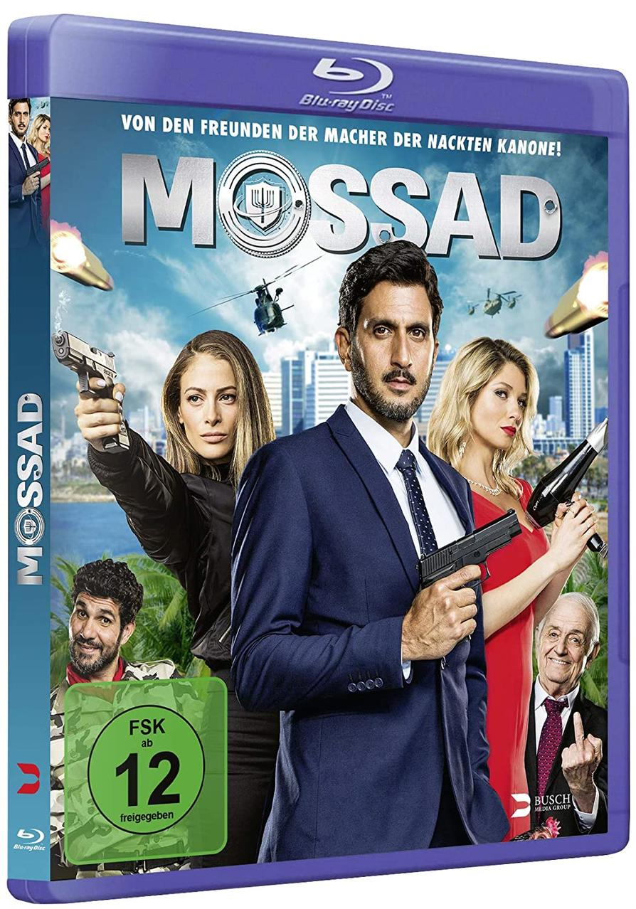 Filmcover: drei Personen mit Waffen, ein Mann im Anzug, eine Frau mit einer Waffe.