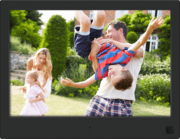 Digitaler Bilderrahmen Designline 80, 8 Zoll, Schwarz