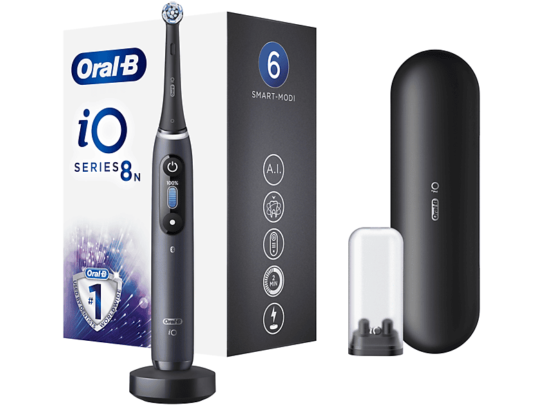 ORAL-B iO Series 8N Elektrische Zahnbürste (Schwarz)