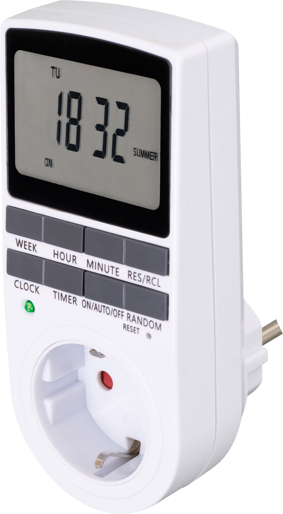 HOME TD 011 Digitális beltéri heti kapcsolóóra