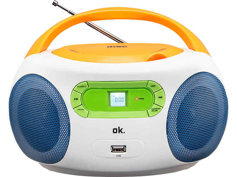 OK. ORC 512 Tragbares Radio, Bunt | Radiorecorder