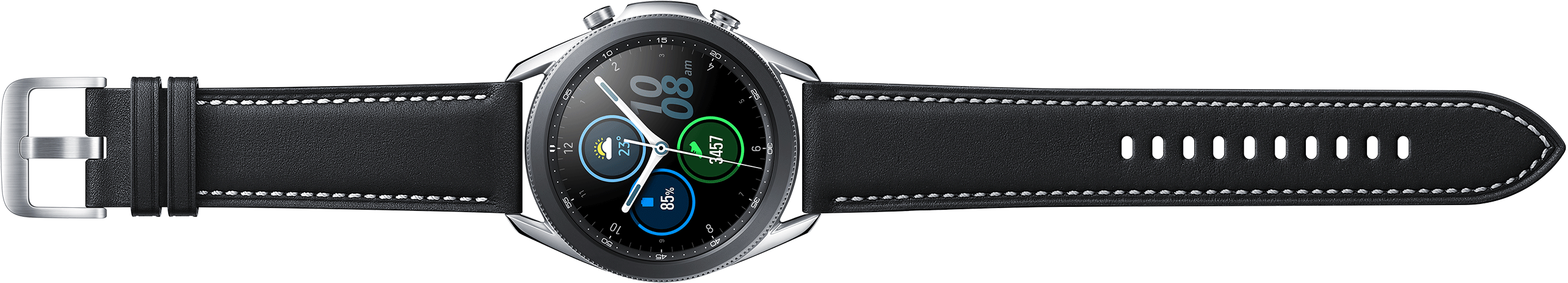 SAMSUNG Galaxy Watch 3 45MM STAAL ZILVER | MediaMarkt